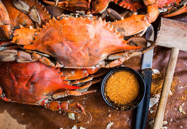 Male #1 Crabs.