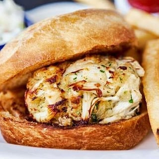 Jumbo Lump Crab Cake Sandwich