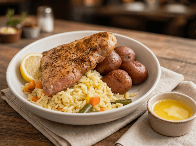 Tuna Steak.