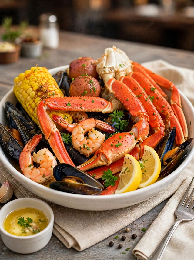 Snow Crab Boil.